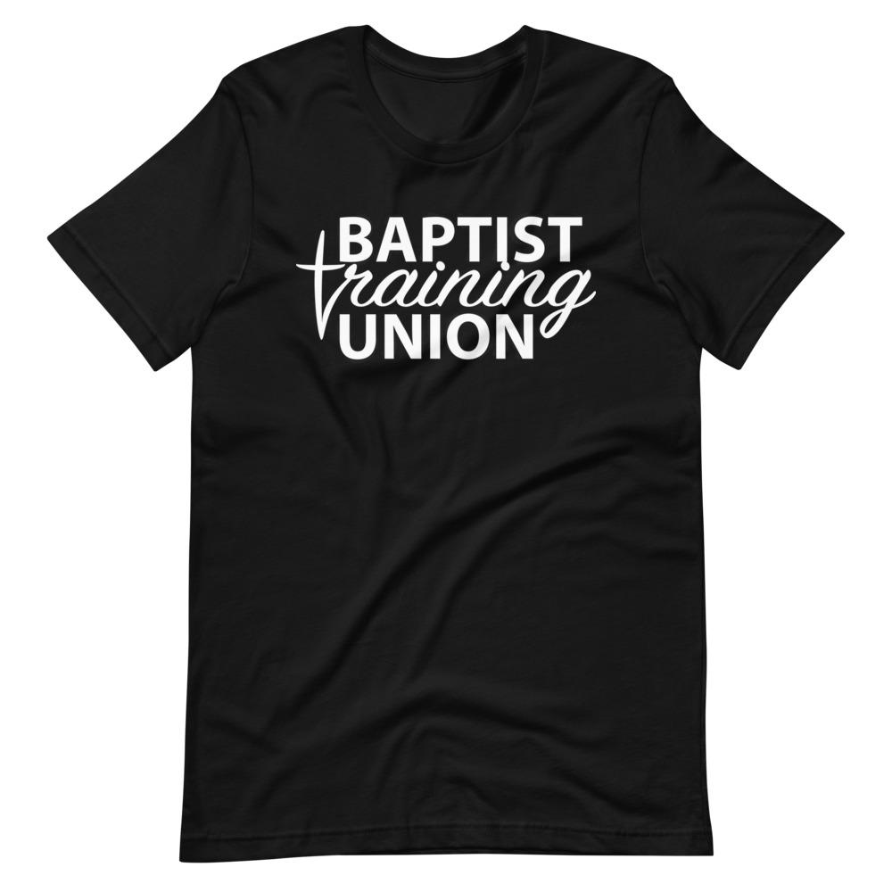 Baptist Training Union Insignia Black Short Sleeve T-shirt