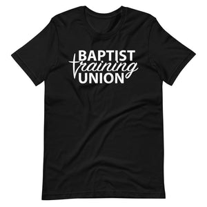 Baptist Training Union Insignia Black Short Sleeve T-shirt