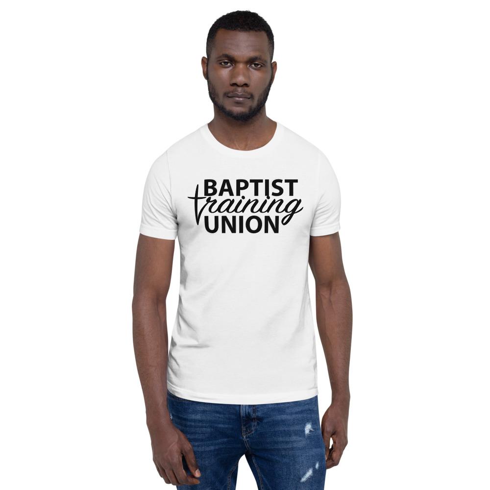 Baptist Training Union Insignia White Short Sleeve T-shirt