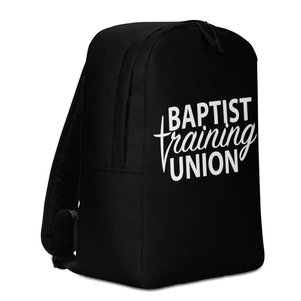 Baptist Training Union Missionary Black Backpack