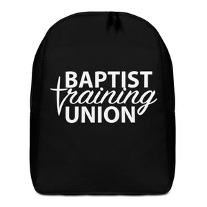Baptist Training Union Missionary Black Backpack